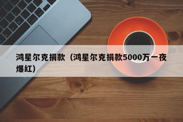 鸿星尔克捐款（鸿星尔克捐款5000万一夜爆红）